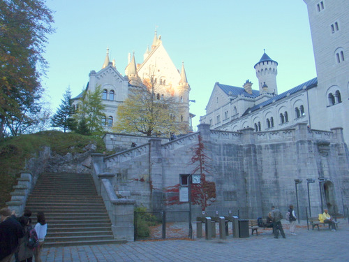 Schloss Neuschwanstein.